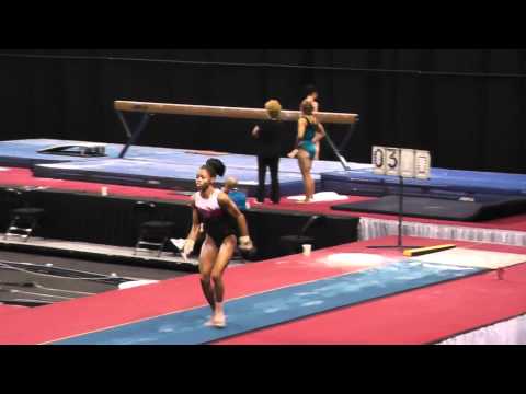 Gabby Douglas - Vault - 2012 Visa Championships Podium Training
