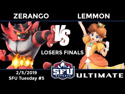 SFU Ultimate #5: Losers Finals - Zerango (Incineroar) vs Lemmon (Daisy)