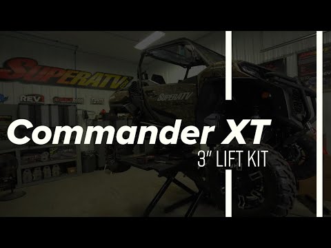 How to Install a SuperATV 2021+ Can-Am Commander XT 3 Inch Lift Kit