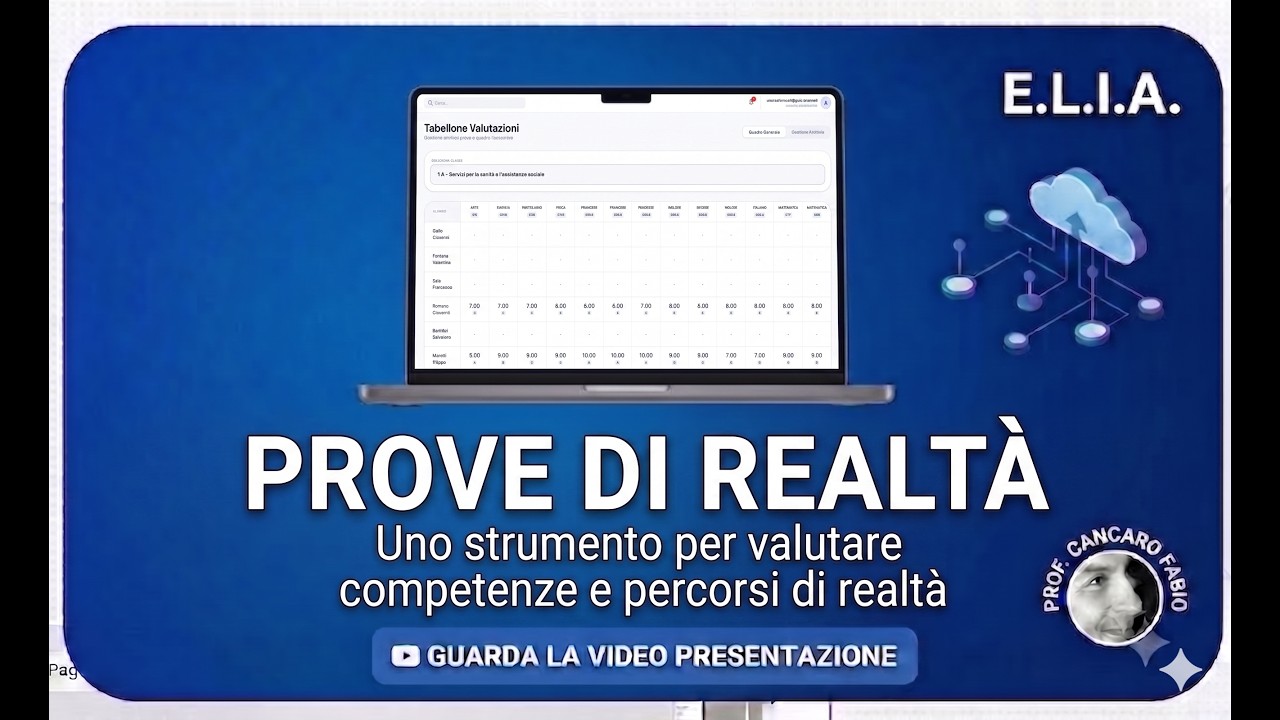 Copertina Video Registro Prove di Realtà