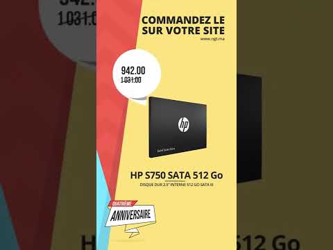 DISQUE DUR INTERNE HP S750 2 5 512 GO SATA III au Maroc: Youtube Shorts
