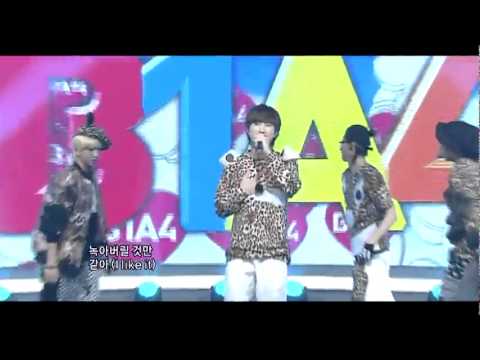111009 B1A4 - Beautiful Target | LIVE @ INKIGAYO