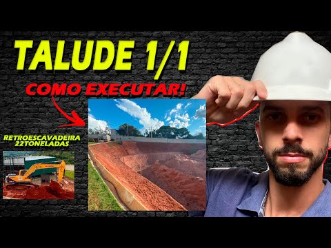 COMO FAZER UM TALUDE - PASSO A PASSO