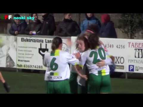 Gol Naiara Lete (Oiartzun 2-2 San Ignacio) - LigasFutbolFemenino.com