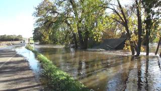 preview picture of video 'Flooding - Cottonwood River - Lamberton, MN'