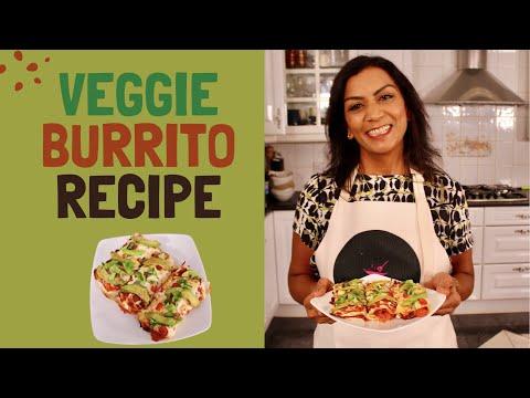 How to Make Veggie Burrito 🌯 | Healthy and Quick Burrito Recipe | Vegan Burrito | Mexican | Ep 17