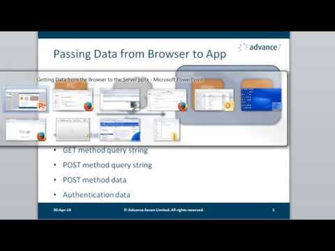 Website POSTs and GETs; Where's the data?