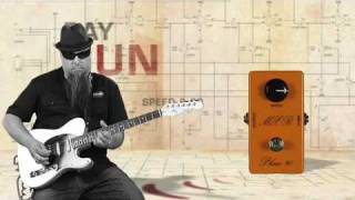 Dunlop CSP101SL Custom Shop Script Phase 90 With Led - відео 3