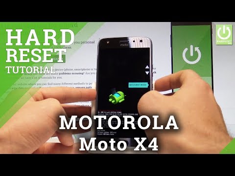 MOTOROLA Moto X4 HARD RESET / Bypass Screen Lock / Wipe Data