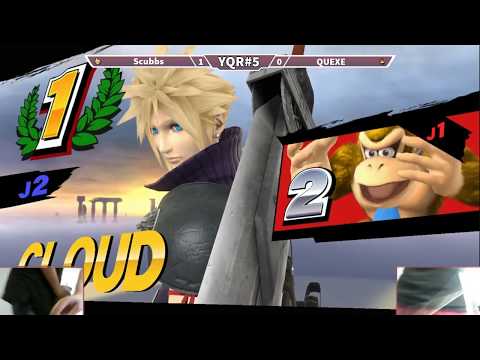YQR#5 Smash 4 Singles - Qwexe (Ness, Donkey Kong) vs Scubbss (Cloud)