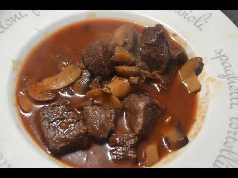 Boeuf sauce vin rouge recette cookeo