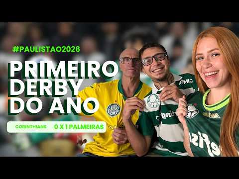 #REACT - Corinthians 0 X 1 Palmeiras | Paulista Championship 2026