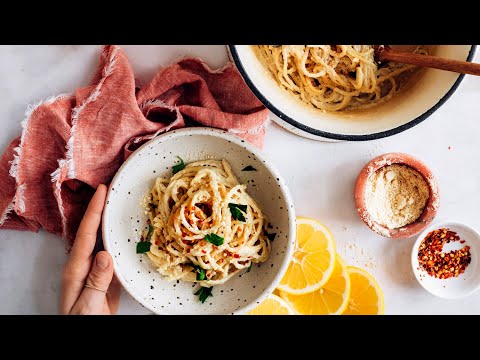 How to Make Vegan Pasta Al Limone | Minimalist Baker Recipes