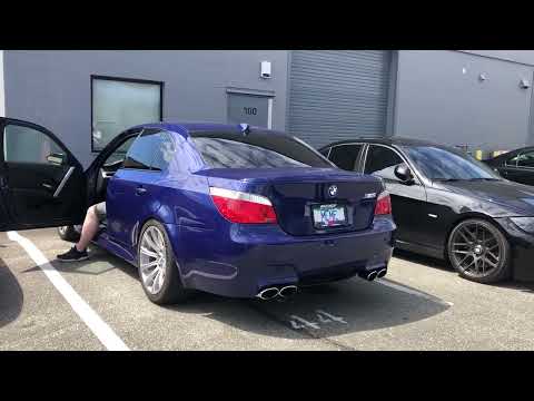 Eisenmann Race Exhaust E60 M5 V10