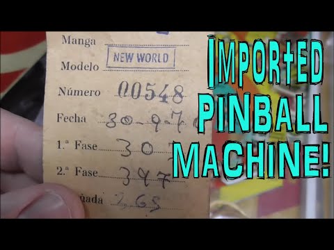 Found This Inside Our Made In Spain 1976 Playmatic "New World" Pinball Machine! Repair #2