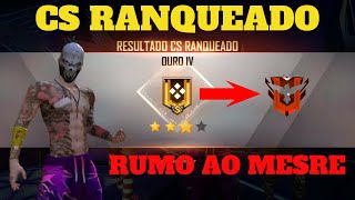 Free Fire - Cs Ranqueado Aleatorio | Rumo ao Mestre!