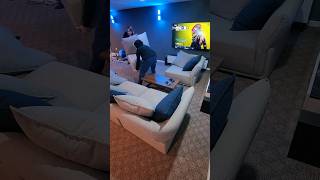 How to have a SUCCESSFUL MARRIAGE: Dual PS5 Gaming Setup w/ a modular couch 😅🎮 #PS5 #gaming #setup