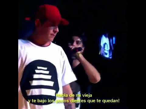 "Que te bajo de los pelos y te rocontra cago a palo" Klan vs Mks