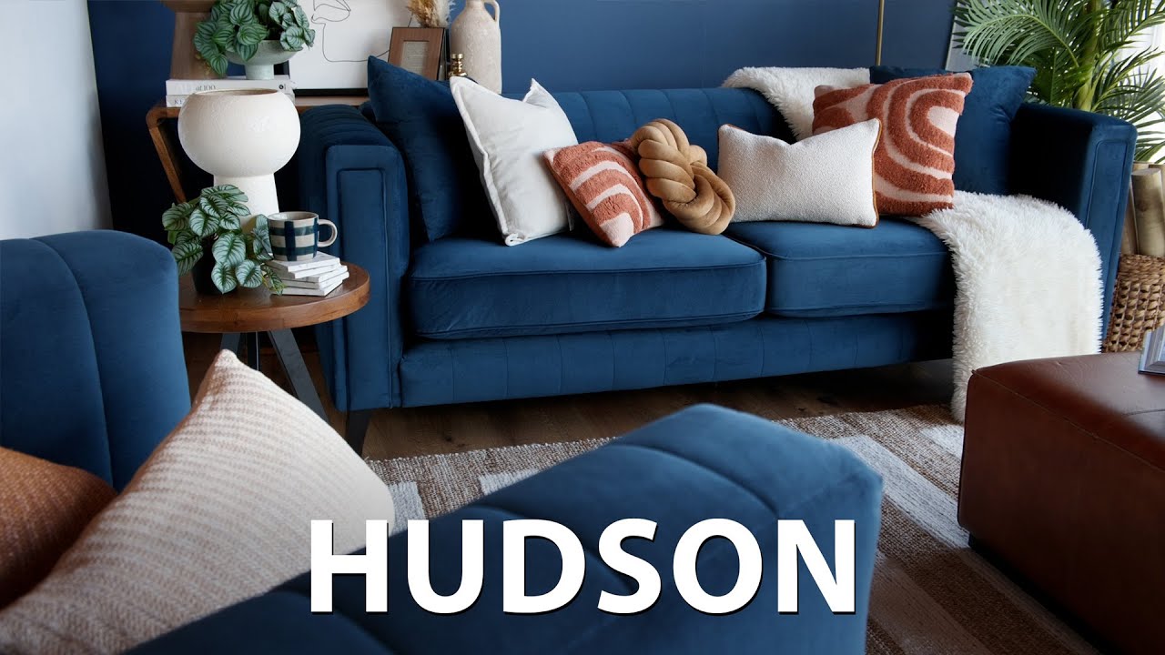 Hudson Navy Velvet Collection