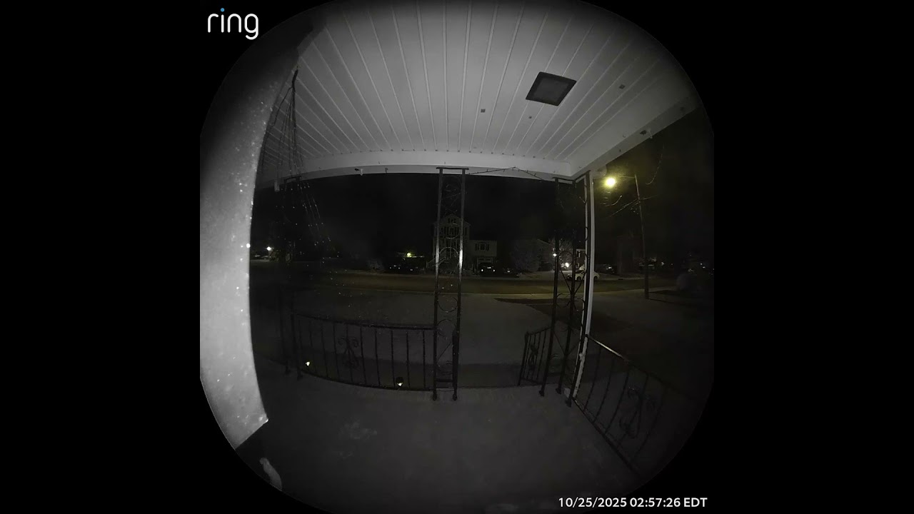 Night Vision: Ring Wired Doorbell Pro (2nd Gen) - YouTube