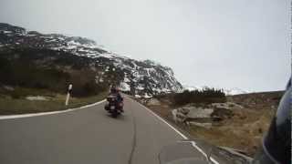 preview picture of video 'Col du San Bernardino / Passo del San Bernardino / BMW R1200GS Moto'