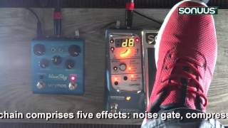 Video thumbnail for SONUUS Voluum - volume pedal & much more by Pedals Fusion