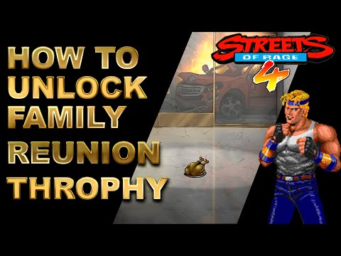 Streets of Rage 4 : Family Reunion Trophy / Achievement Guide (Golden Chicken Art Gallery)
