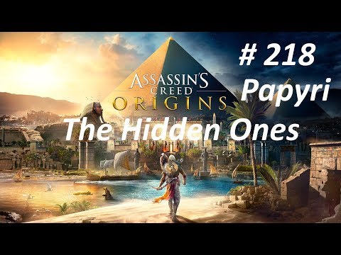AC Origins The Hidden Ones Gameplay German #218  Papyrusrolle - Apis´ Werkzeug
