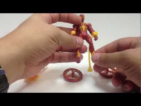 Ultimate Spider-Man Power Webs CATAPULT SMASH IRON SPIDER
