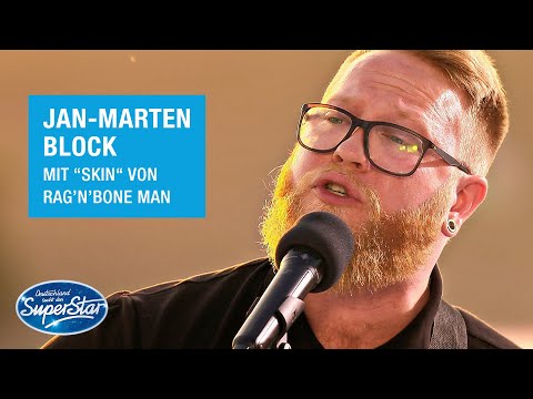 Jan-Marten Block mit "Skin" von Rag’n’Bone Man | DSDS 2021