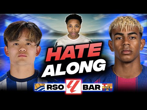 Real Sociedad vs Barcelona LIVE 🔴 LALIGA Watch Along & Match Reaction