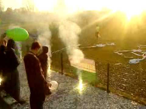 AKS Niwka - Milenium Wojkowice 1:1,  30.10.2010r. (baloniada)