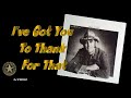 Don Williams I Ve Got You To Thank For That 1982