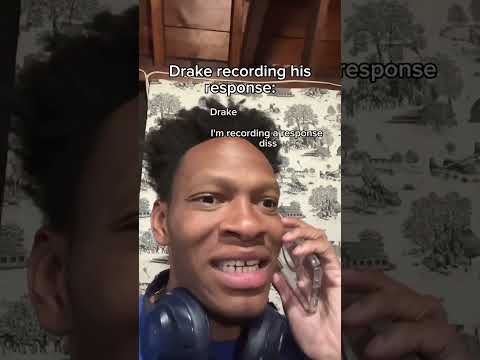 Kendrick and Drake after “meet the grahams” #relatable #kendricklamar #drake