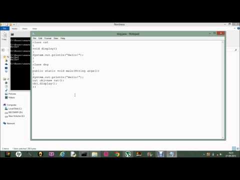 public static void main(String args[]) - The very basics of java