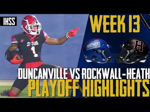 Duncanville vs Rockwall-Heath - 2023 Week 13 Football Highlights