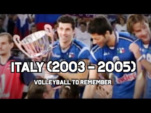 Italy (2003 - 2005) | Volleyball to Remember
