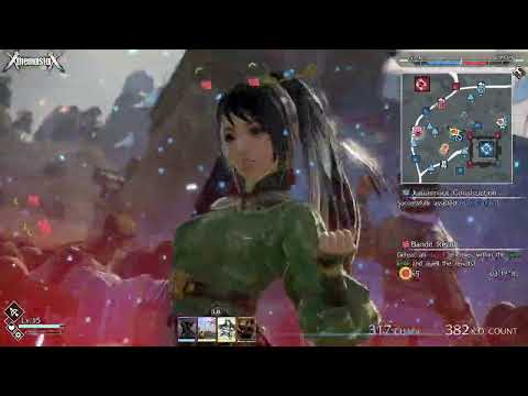 Dynasty Warriors 9 Empires - Guan Yinping Gameplay (Chaos Difficulty)