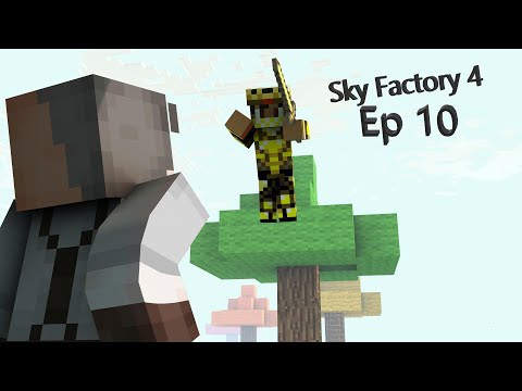 Rishy - Making A Overpowered Mob Farm In Sky Factory 4 (Minecraft) Ep 10
