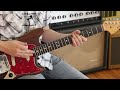 Cold Water by Tom Waits - Marc Ribot Guitar Solo Lesson