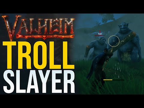 Valheim | How to kill TROLLS the easy way!