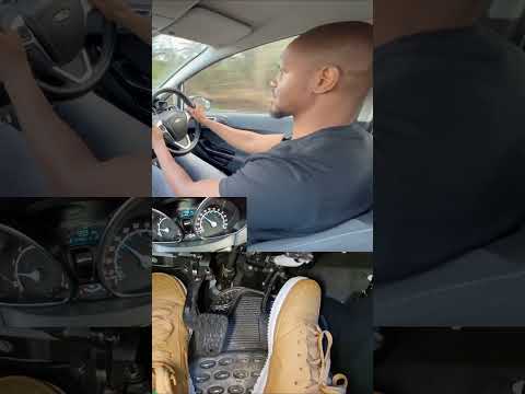 How to gear down at high speed in a manual car #drivingtesttips