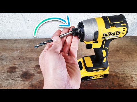 How To Use A Drill Bit In A DeWALT Impact Driver