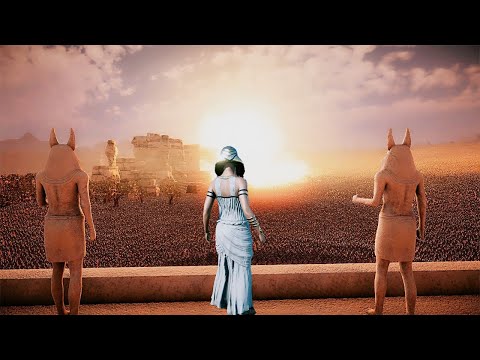 CAN EGYPTIAN QUEEN DEFEND HER FORT FROM 2 MILLION ORCs? - Epic Battle Simulator 2
