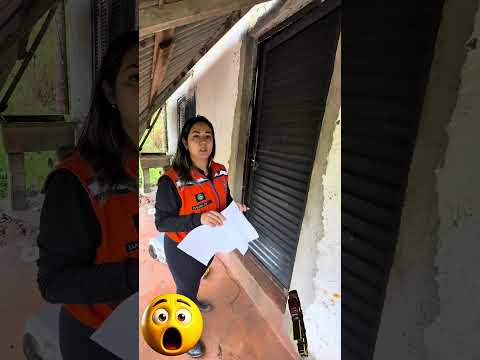 DANIELA DA DEFESA CIVIL LACRA CASA COM RISCO TOTAL NO DISTRITO DOS BARNABÉS