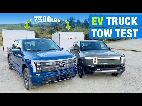 EV Truck Tow Test