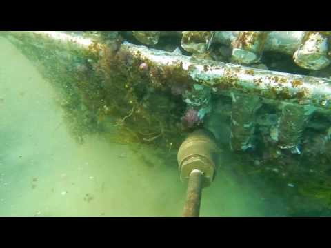 Underwater high pressure water blasting, underwater cleaning