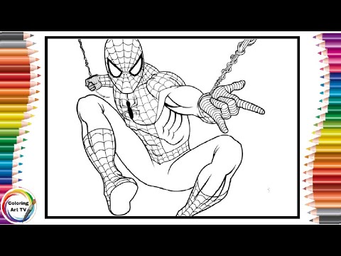 Spiderman Coloring Pages Coloring Page_ Spiderman no way home cooming Coloring Pages