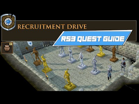 [RS3] Recruitment Drive - COMPLETE RUNESCAPE 3 QUEST GUIDE
