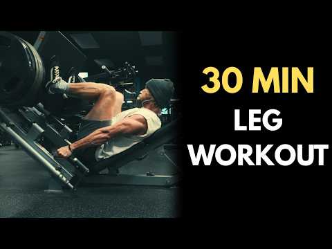 30 Minute Leg Workout To Get Jacked